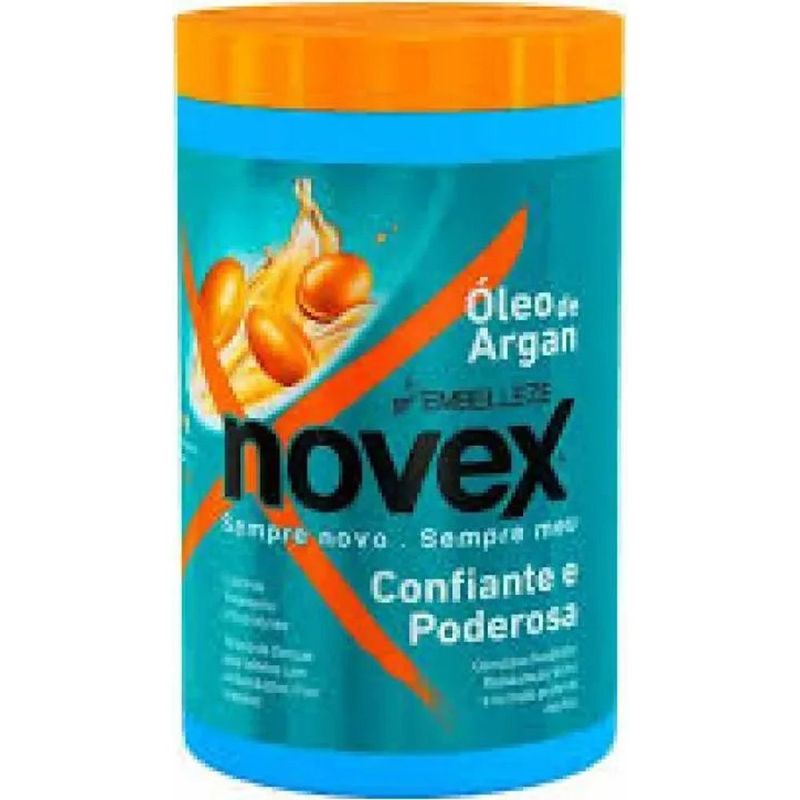 creme de tratamento óleo de argan 400g novex