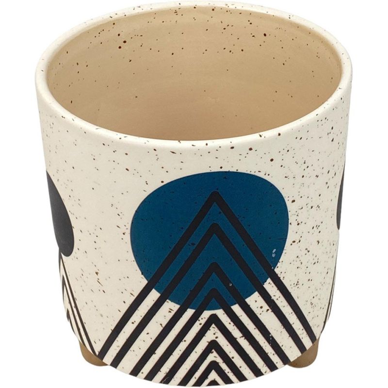 vaso noritex 445-3420003 branco/azul