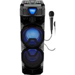 caixa de som amplificada philco pcx21000 exbass 2100w preto