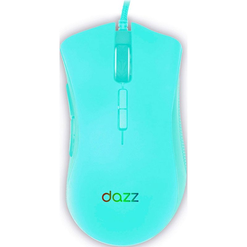 mouse gamer dazz mizard rgb 12.000 dpi usb azul (mp)