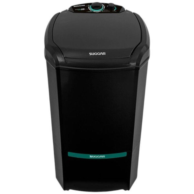 lavadora tanquinho suggar lavamax eco 20,1kg voltagem preto (mp)