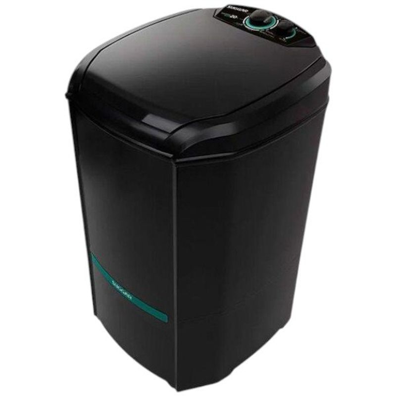lavadora tanquinho suggar lavamax eco 20,1kg voltagem preto (mp)