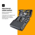 kit de ferramentas wap 110 peças wf m110 (mp)