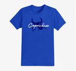 camisa q'boi caprichoso manuscrito unissex azul gg (mp)