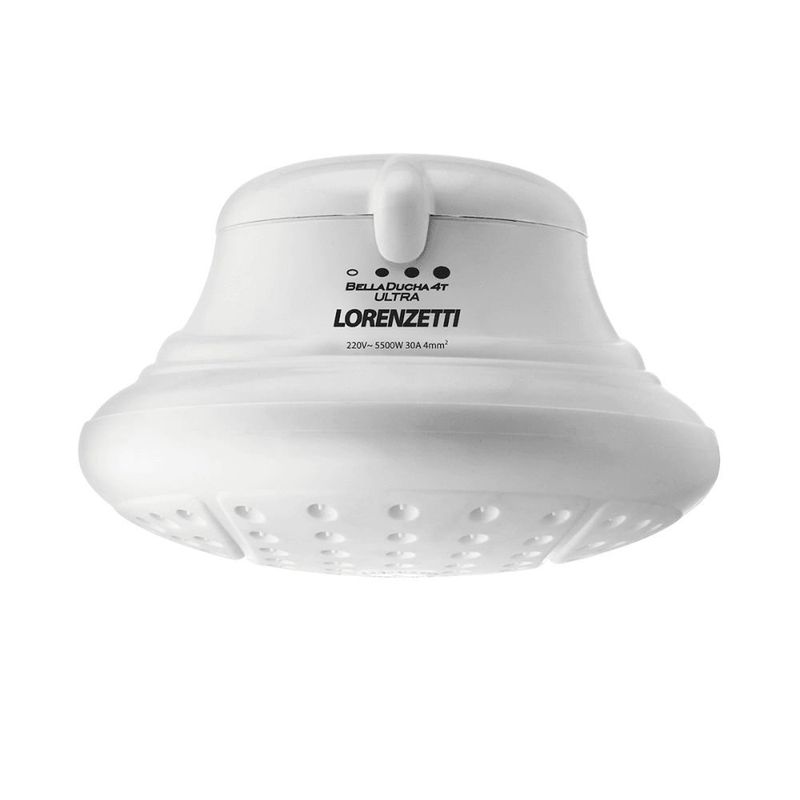 chuveiro elétrico lorenzetti 127v 4800w bella ducha ultra branco (mp)