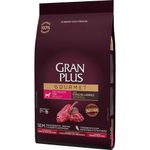 ração cães adultos gran plus gourmet mini ovelha arroz 10,1kg (mp)