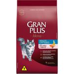 ração gatos castrados gran plus menu salmão e arroz 3kg (mp)