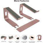 suporte para computador cenawin 10 a 17,3 polegadas ouro/rosa a-mbi