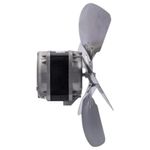 micro motor ventilador 1/20 hulter 220v exaustor hélice alumínio (mp)