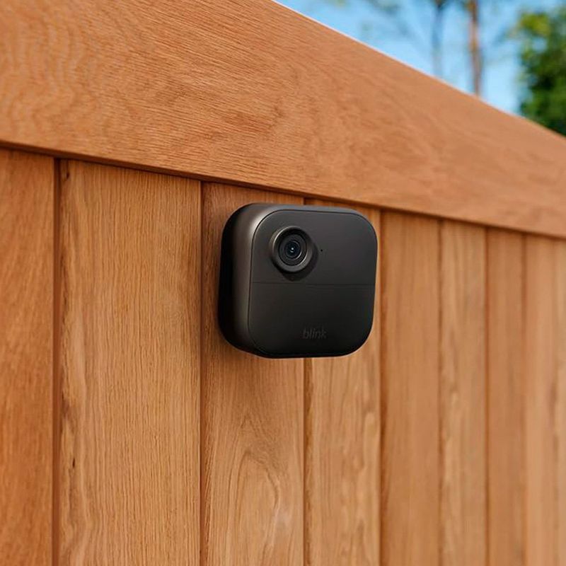 camera blink de seguran a outdoor 4 sem fio preto a-mbi