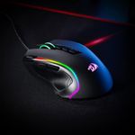 mouse redragon m612 rgb 8000dpi com fio preto a-bi