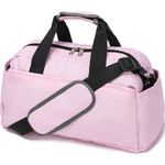 bolsa de viagem e academia ineetatu 35,5cm rosa a-bi