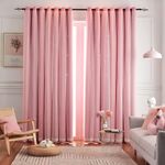 cortina loyala 2 peças 132cmx153cm rosa a-bi