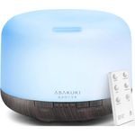 difusor oleo 500ml com controle remoto asakuki marrom a-mbi