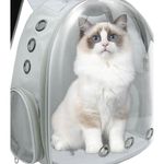 mochila para pet transporte geerduo cinza a-mbi
