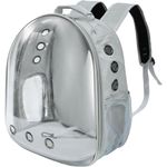 mochila para pet transporte geerduo cinza a-mbi