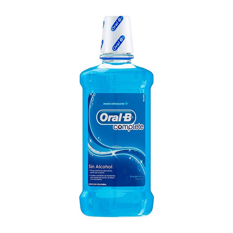 oral b antisséptico menta 250ml