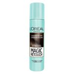 spray instance retoque da raiz magic retouch castanho escuro l oreal 75ml