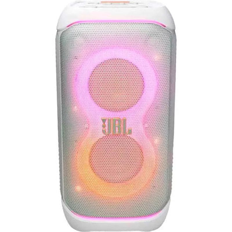 caixa de som jbl partybox stage 320 branco 320swbr