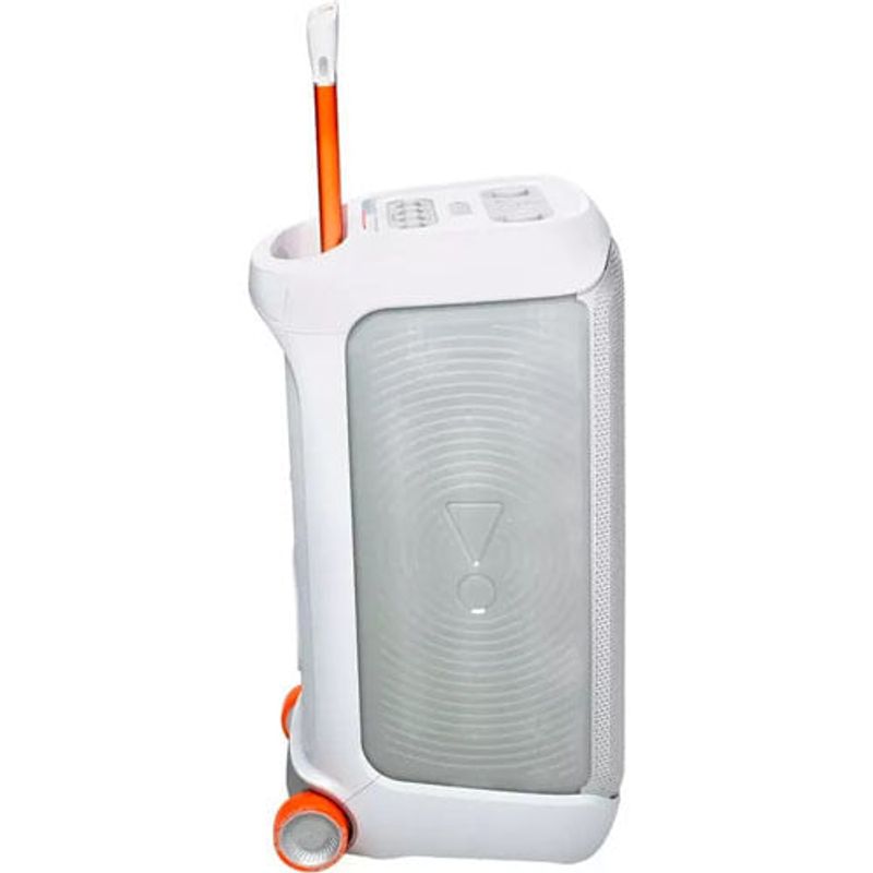 caixa de som jbl partybox stage 320 branco 320swbr