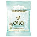 preservativo lubrificado olla ice 3 unidades