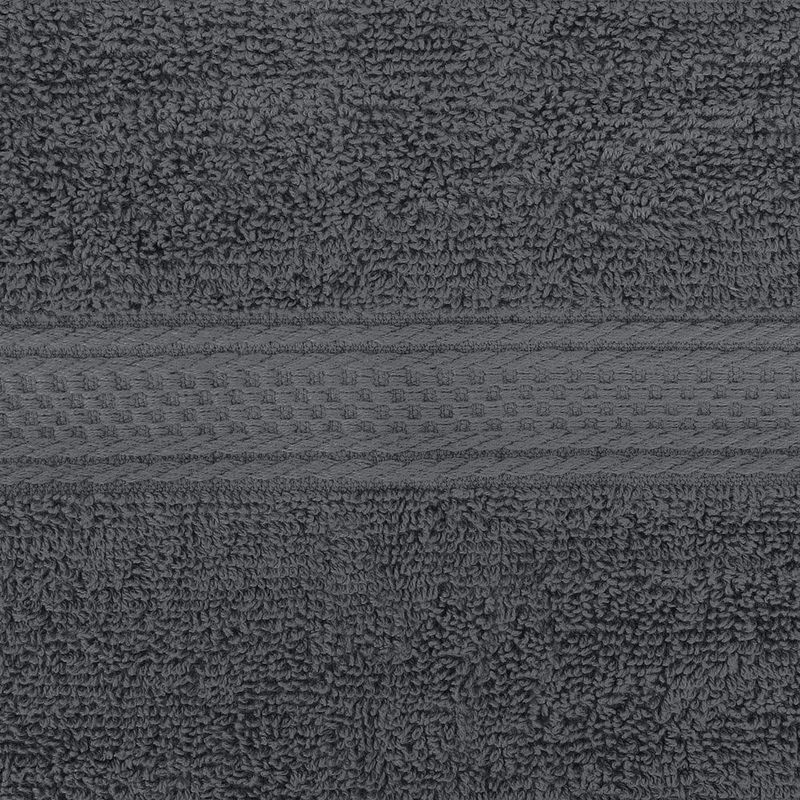 conjunto utopia towels 6 toalhas 40x71cm cinza a-mbi