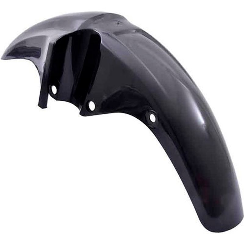 paralama dianteiro wester moto titan 150 2004 a 2008 preto injetado (mp)