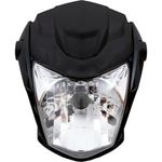 farol completo moto fan 160 2022 preto (mp)