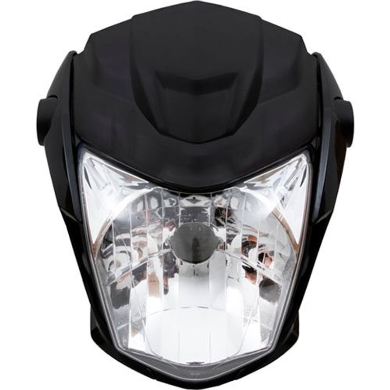 farol completo moto fan 160 2022 preto (mp)