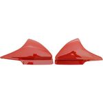 tampa lateral wester moto titan 150 2006 a 2008 vermelho (mp)