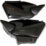 tampa lateral wester moto titan 2000 a 2004 preto injetado (mp)