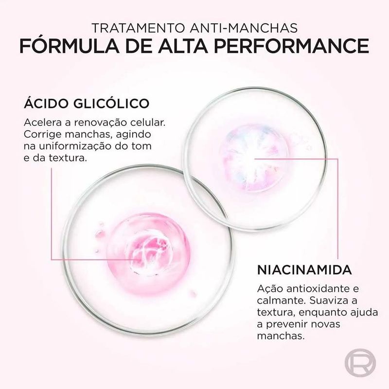 gel de limpeza facial anti-marcas glycolic bright 150g l'oréal