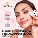 gel de limpeza facial anti-marcas glycolic bright 150g l'oréal