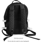 capa de cinto de segurança amooca para carro/mochila 2 peças preto a-mbi