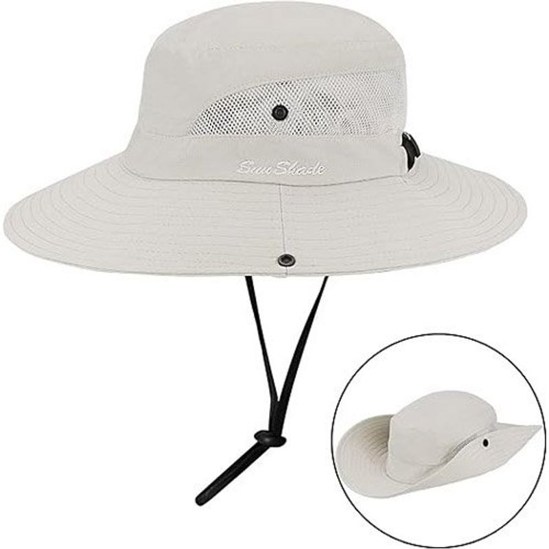 chapéu de proteção solar inogih uv bege a-mbi