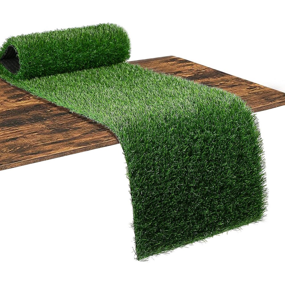 Decoração de Mesa XLX TURF Grama 12x36 Polegadas Verde (MBI)
