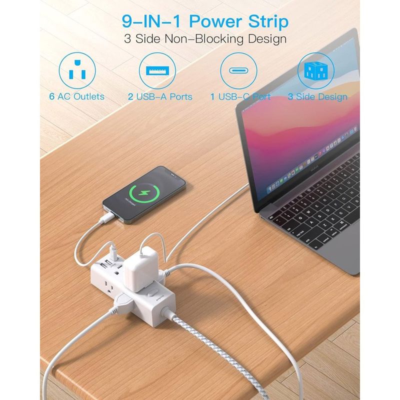 protetor para quedas de energia one beat branco a-mbi
