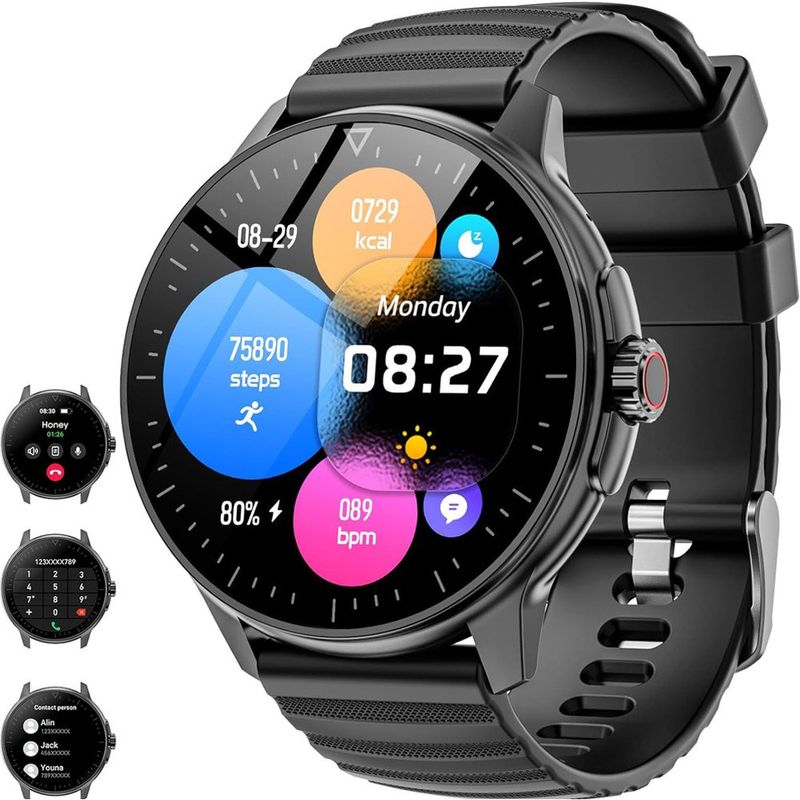 smartwatch android e ios 1.39" 10 modalidades ip7 3cloudge a-bi
