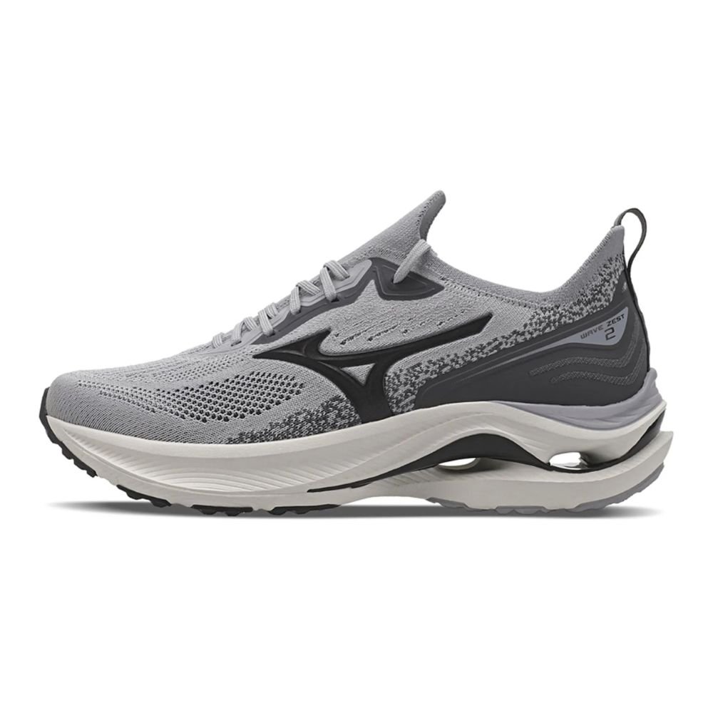 ピノ Tênis Masculino N°42 Mizuno Wave Zest 2 Cinza (MP)