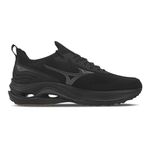 tênis masculino n°41 mizuno wave zest 2 preto (mp)