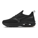 tênis masculino n°41 mizuno wave zest 2 preto (mp)