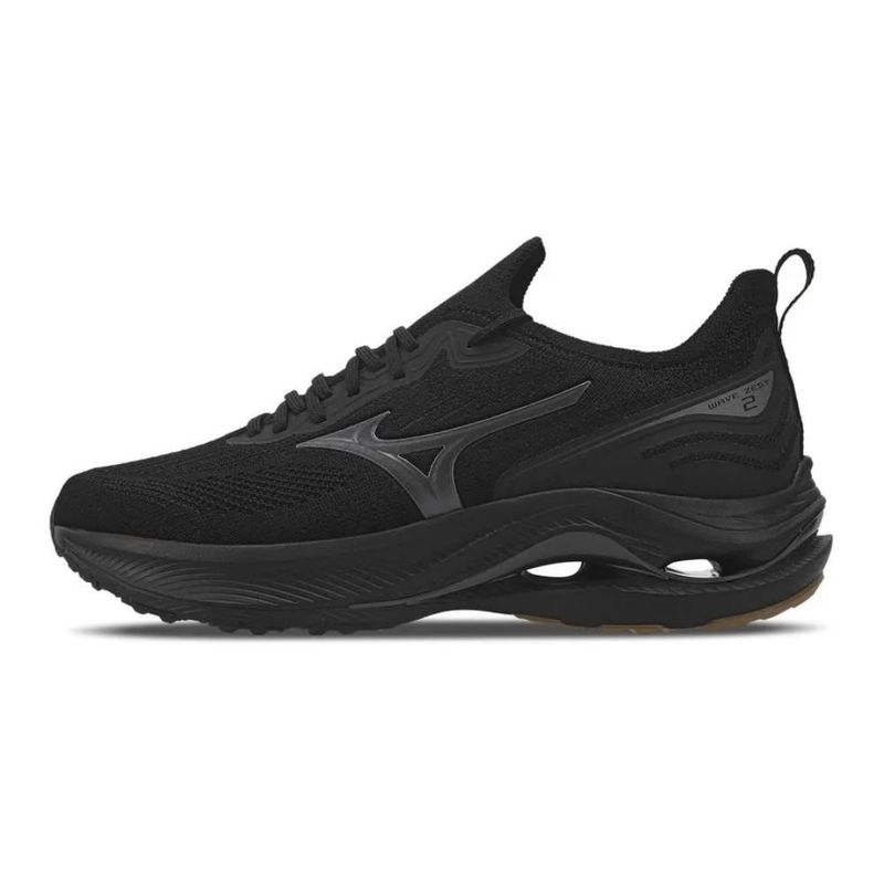 tênis masculino n°41 mizuno wave zest 2 preto (mp)