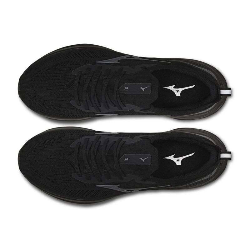 tênis masculino n°41 mizuno wave zest 2 preto (mp)
