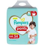 fralda infantil roupinha premium care pants tamanho xxxg 54 unidades pampers