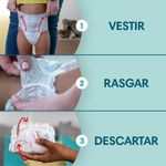 fralda infantil roupinha premium care pants tamanho xxxg 54 unidades pampers