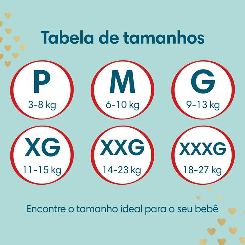 fralda infantil roupinha premium care pants tamanho xxxg 54 unidades pampers