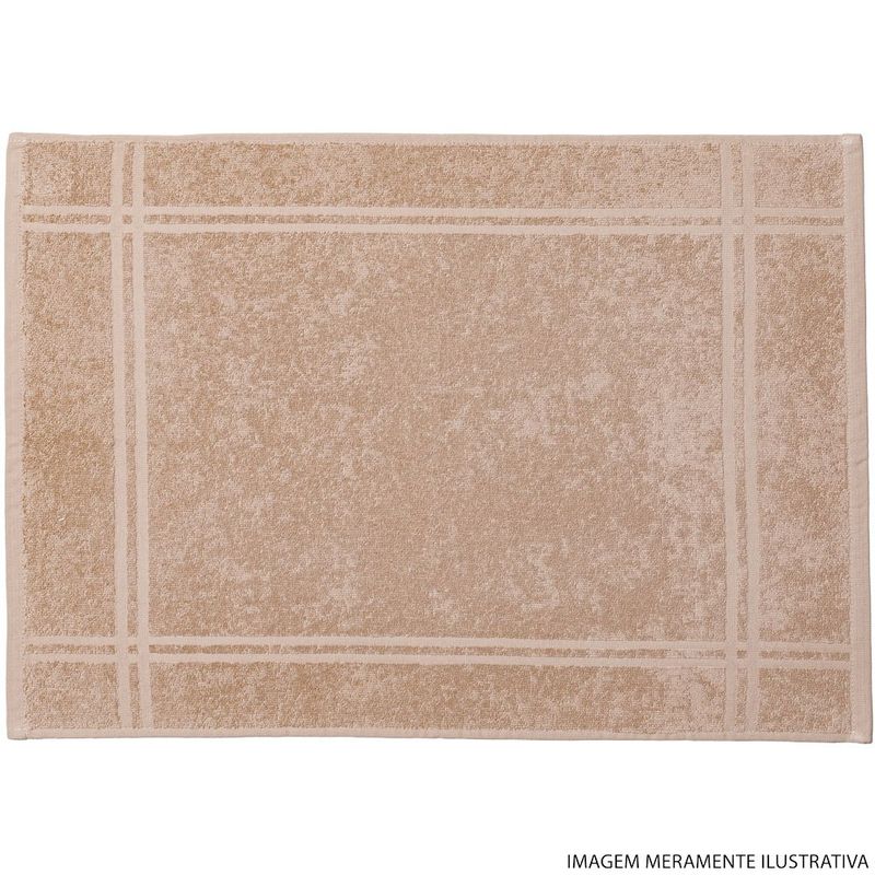 toalha de piso karsten metrópole deserto 45x65cm (mp)
