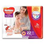 fralda huggies supreme roupinha jumbo tamanho m 22 unidades