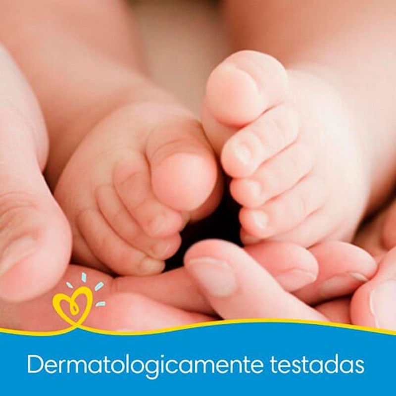 lenço umedecido pampers splash baby shark simply clean com 48 unidades
