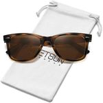 óculos de sol meetsun uv marrom a-mbi